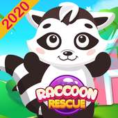 Raccoon Rescue - Bubble Shooter