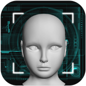 ikon Wajah kunci layar deteksi