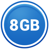 8GB RAM boost Cleaner icon