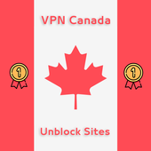 VPN Canada - Free vpn Proxy : Unblock Sites 🇨🇦‏ icon