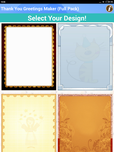 Design Thank You Greeting Card screenshot 14
