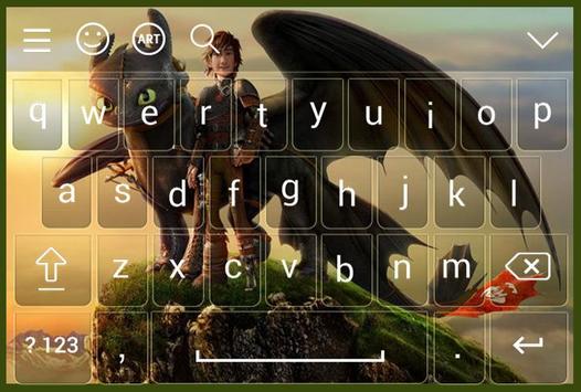 new How to Train Your Dragon Toothless keyboard screenshot 5