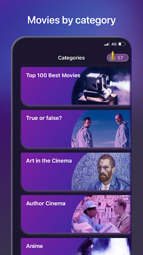 Cinema Quiz: films & actors screenshot 2