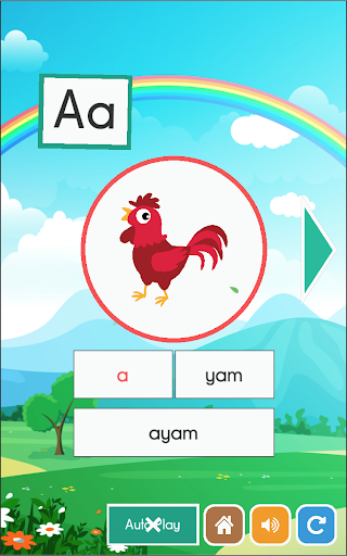 Belajar ABC, Nombor dan Warna screenshot 1