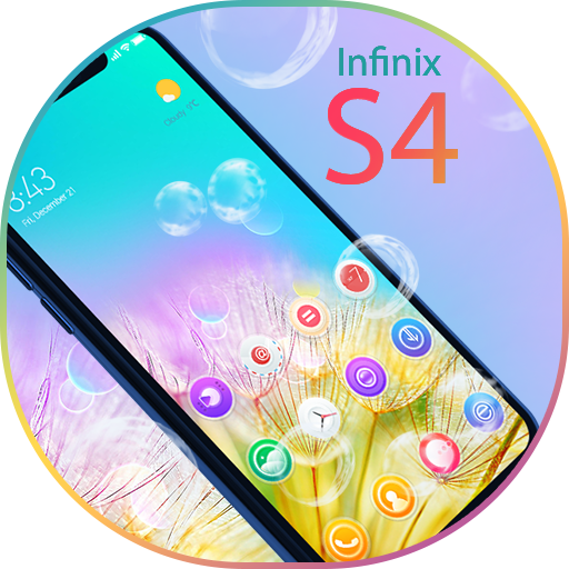 Launcher Beautiful Flowers Theme Infinix s4 icon