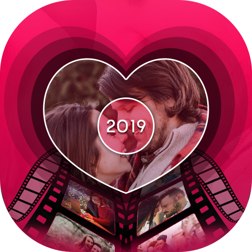 Love Video Maker with music icon