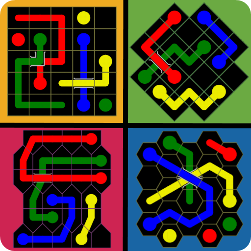 Connect The Dots - Super Shapes : Color Pipe Lines icon