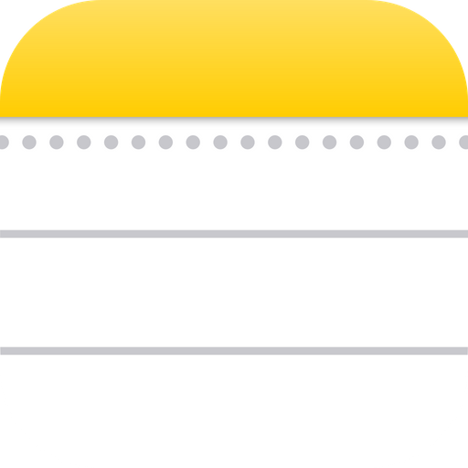 iNote for iPhone - iOS 17 Note icon