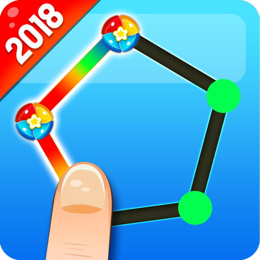 1 Line - Draw 1 Stroke By One Touch - Shape Games icon