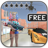 Lady Clown the queen of crime  Simulator icon