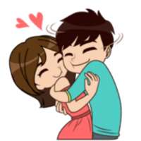 Autocollants Histoire D'amour 2021