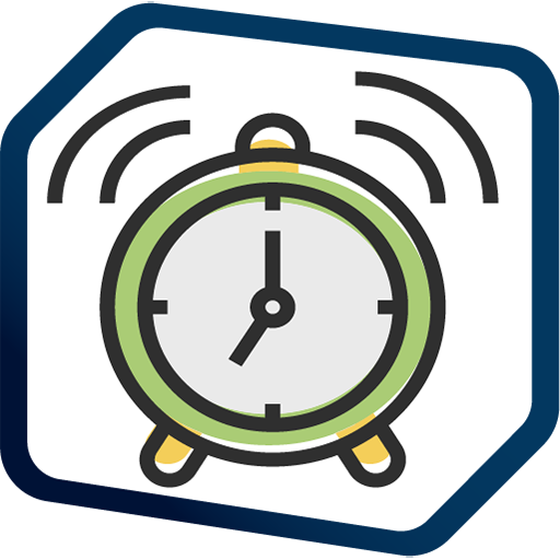 loud alarm clock tones, alarm clock tones icon