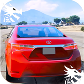 City Driving Toyota Car Simulator icon