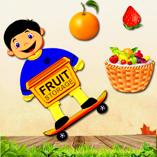 Fruit Catcher: Catch The Fruits with Skate Board icon