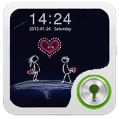 Forever Love Go Locker Theme icon