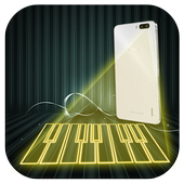 Hologram Piano Simulator icon