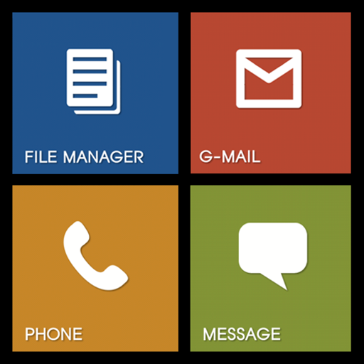 Tile theme for Total Launcher icon