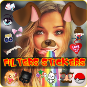 Insta Snap filters Sticker Pro icon