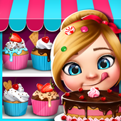 Candy Shop Decoration Games icon