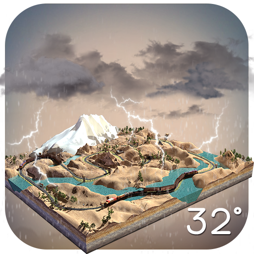 3D Real-time Weather on Mount. icon