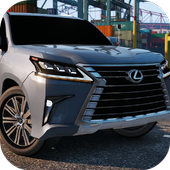 Luxury SUV LX570 Driving - Lexus Rider icon