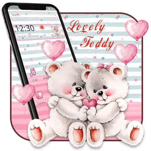 Lovely Teddy Bear Theme icon