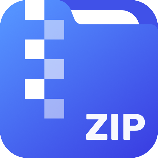 Zip &amp; unzip files: Zip file viewer, Zip compressor icon