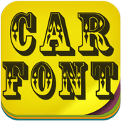 Car Fonts أيقونة