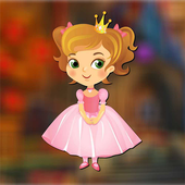 Princesa pequena bonito escapar icon