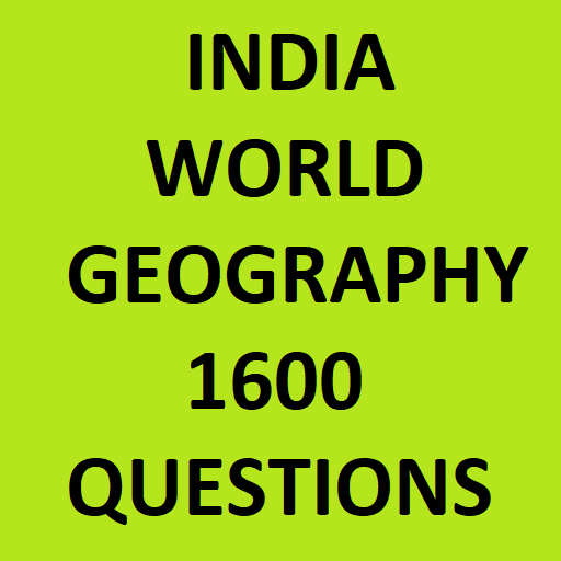 India World Geography 1600 Questions icon