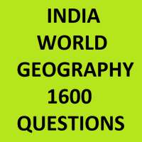 India World Geography 1600 Questions on 9Apps