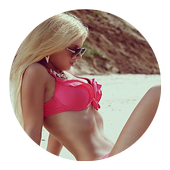 Hot Sexy Bikini Girl Wallpaper icon