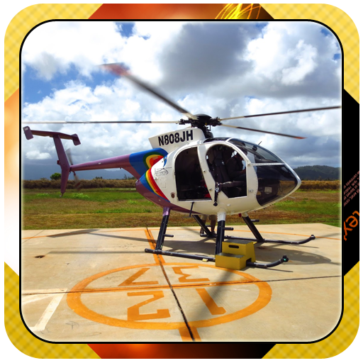 3D Helicopter flight  Jigsaw icon