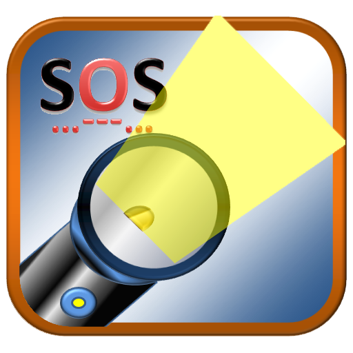 Flashlight for adventure icon