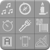 Tools,FlashLight,compass,led icon