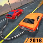 Chained Cars Racing Rampage icon