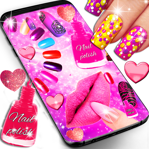 Nail art for girls wallpapers icon