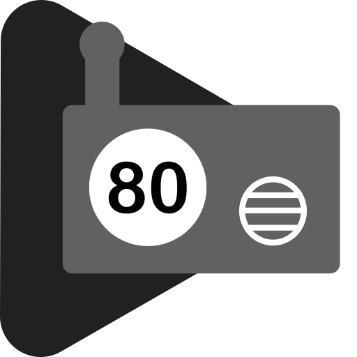 Internet Radio 80`s icon