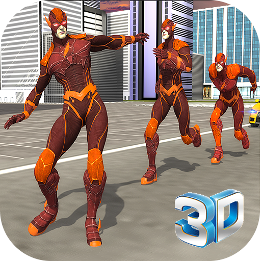 Super Speed Games: Flash Lightning Speed Superhero أيقونة