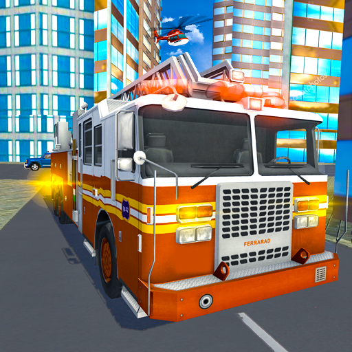 Fire City Truck Rescue Driving Simulator icon