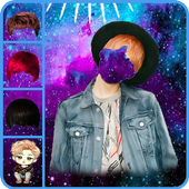 BTS Hairstyle Photo Editor icon