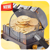 Real Gold Metal Detector - Simulator icon