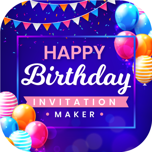 Birthday Invitation Maker : Invitation Card Maker icon