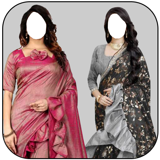 Party Wear New Design Sarees App Free icon