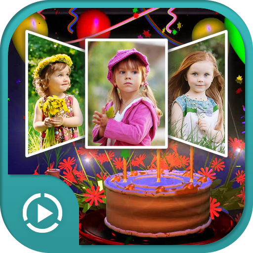Birthday Video Maker - Slideshow with Song icon