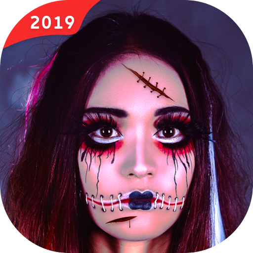 Halloween Makeup Photo Editor 2019 icon