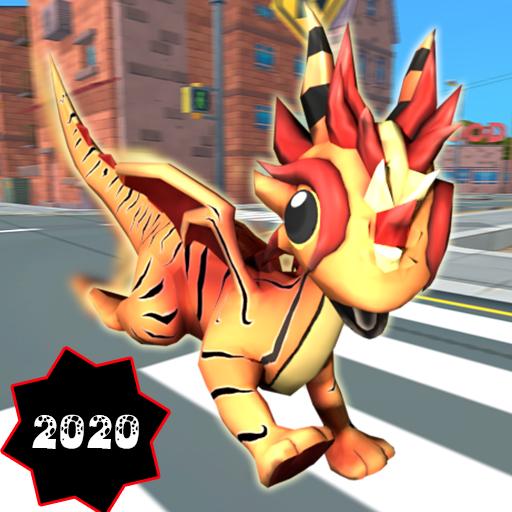 Epic flying dragon simulator icon