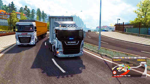 Lorry Truck Simulator:Real Mobile Truck Transport screenshot 3