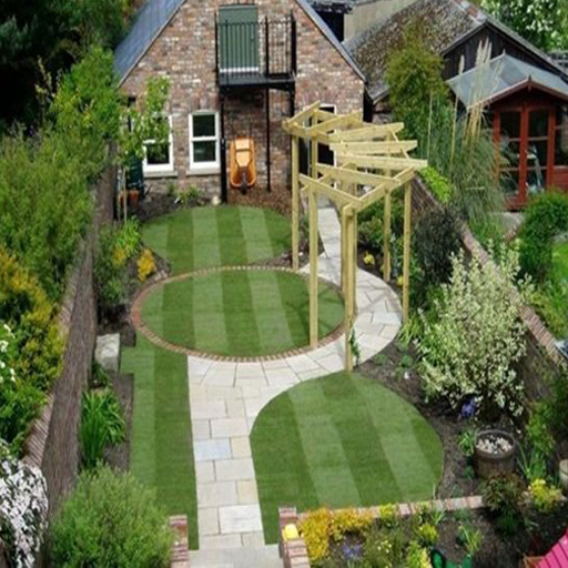 Ide taman rumah minimalis icon