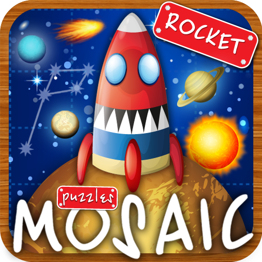 Puzzles Spiel Raketenflug icon